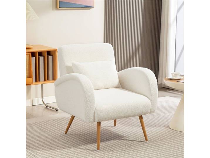 Fauteuil confortable en molleton doux