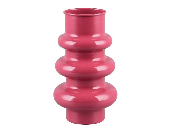 Vase Hoop 17 x 30 x 17cm Rot/Rot