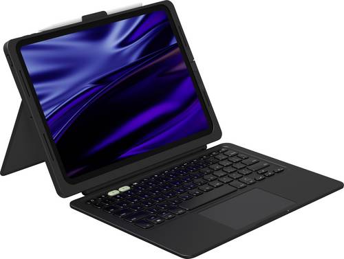 ZAGG Rugged Book Connect+ Tablet-Tastatur mit Hülle Passend für Marke (Tablet): Apple iPad (A16), iPad (10. Generation)