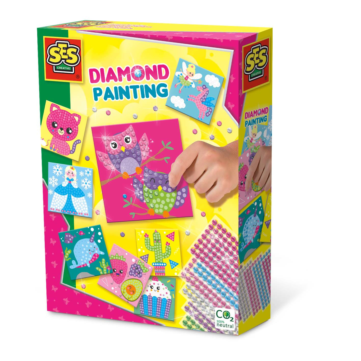SES Creative 14119 Creatieve set voor kinderen, Meerkleurig