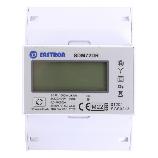 Counttec SDM72DR Drehstromzähler digital 80 A MID-konform: Ja 1 St. (SDM72DR)