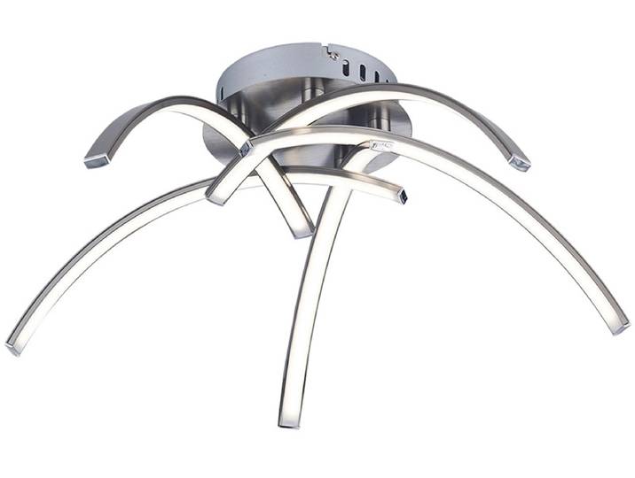 Deckenlampe LED DITTA Ø48cm 20W silberfarben