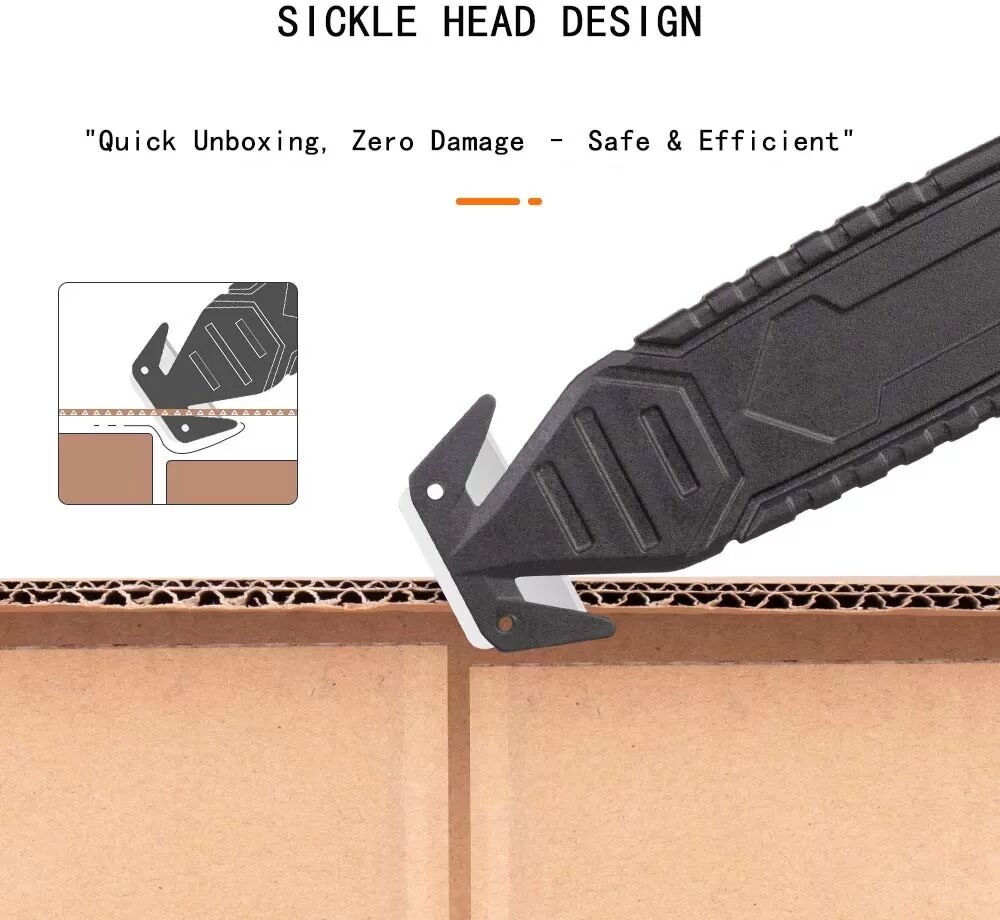 INF Multifunktionales Brieföffner-Messer, Paketöffner, Kartonschneider