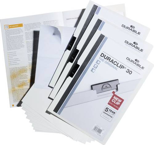 Durable Bewerbungsmappe 258602 DIN A4 3St.