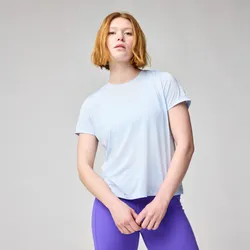 Brooks Dash Damen Short Sleeve Halogen Blue - S