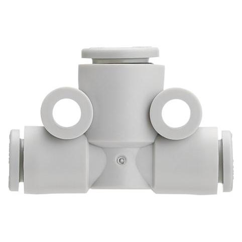 SMC Pneumatics SMC PNEUMATIK Fitting, instik, T-stykke, one-touch, Ø12 mm slangetilslutning i polypropylen plast. 1 (00981655)
