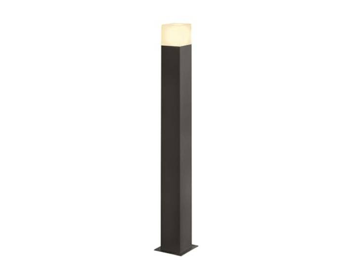 SLV Stehleuchte GRAFIT 90 / Außen-Beleuchtung für Wege, Wände, Eingänge, LED Outdoor Garten-Lampe / E27 IP44 11W anthrazit