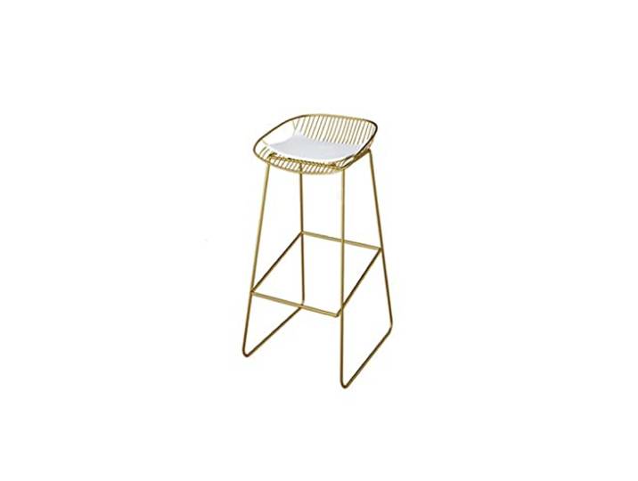 loeusjfnr Langer Bartisch Moderner nordischer Mode-Bartisch aus Schmiedeeisen for Zuhause, Wohnzimmer, gegen die Wand, Massivholz, Langer Tisch, Stehtisch und Stühle