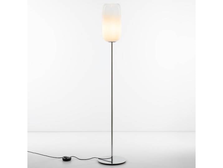Gople Lampadaire White - Artemide - Salon / séjour - Design - Verre - Avec abat-jour