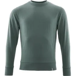 Bio Sweatshirt "20384" Crossover - S - hell-waldgrün