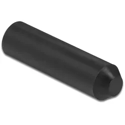 DELOCK Endkappen mit Innenkleber 70 x 16 mm 2 Stück schwarz