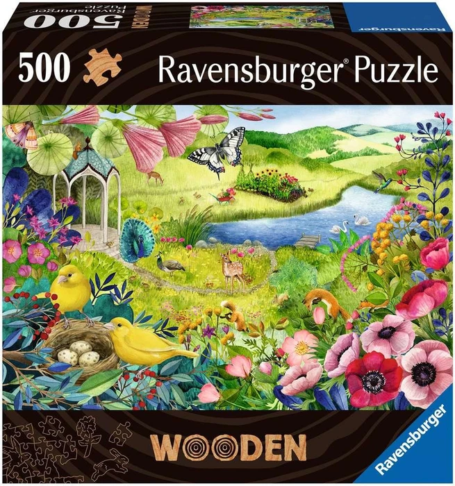 Ravensburger Wooden Puzzle Wilder Garten (505 Teile)