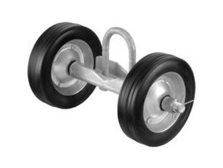 VEVOR Kit de portail coulissant de 146 mm, kit de quincaillerie pour portail roulant, roulettes universelles, rouleau de guidage robuste pour portail coulissant et portes roulantes, 272 kg, noir