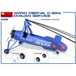 Mini art Avro Cierva C.30A Civilian Service