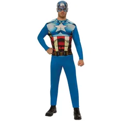 Konjac Sponge Captain America Comic Kostüm (L, M)