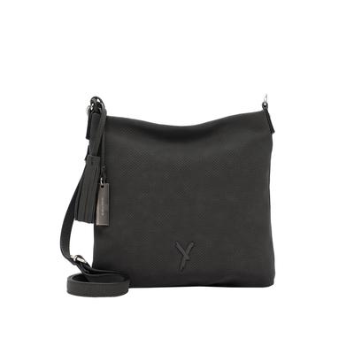 Umhängetasche SURI FREY "Umhängetasche SFY Romy", Damen, Gr. B/H/T: 29cm x 27cm x 5cm 0, grau (schwarzgrau 840), PVC, Taschen Umhängetasche
