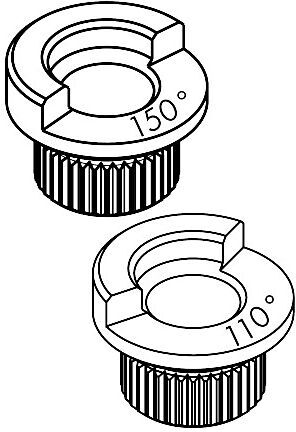 Hansgrohe Anschlagring Set 98486000 (110/150 grad)