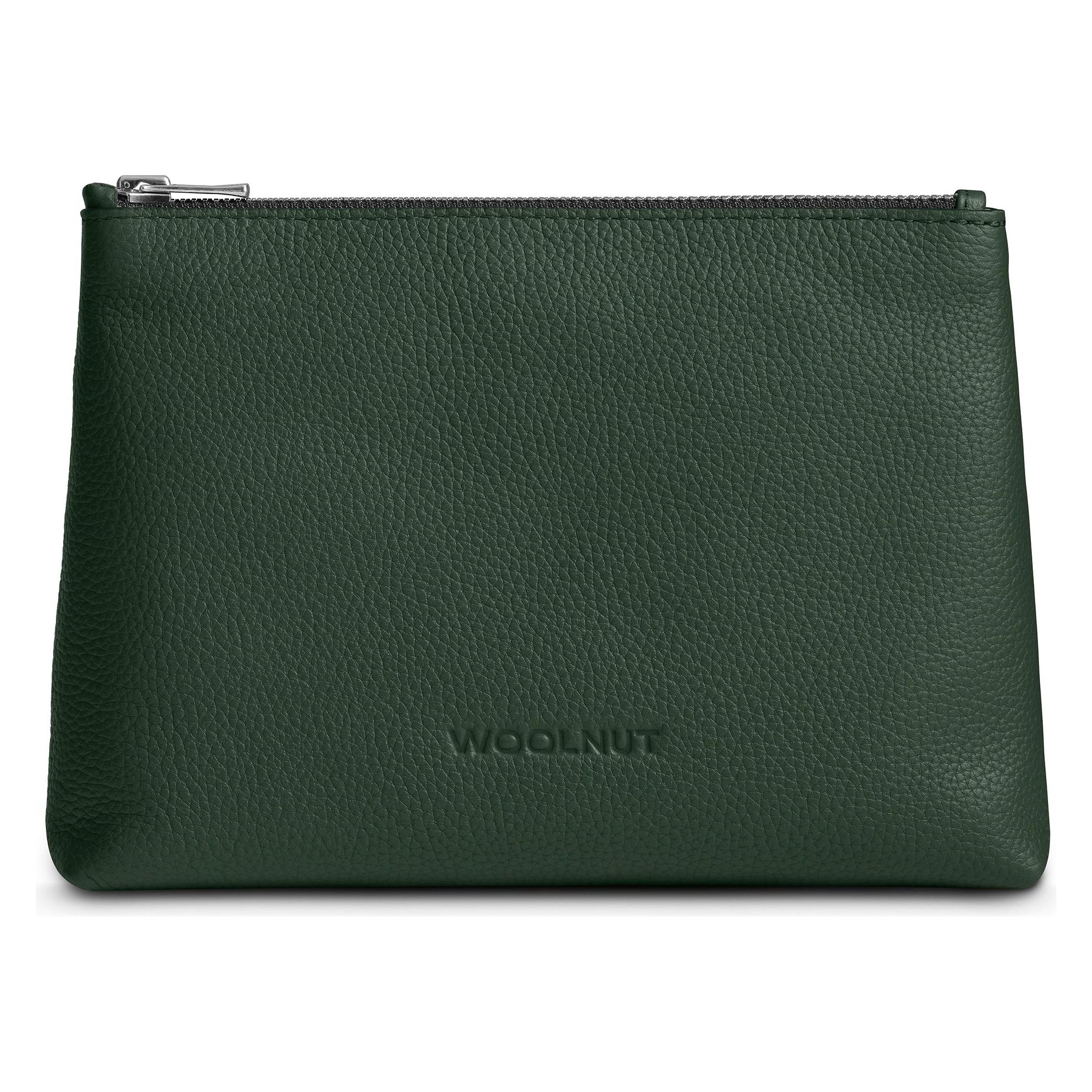 Woolnut Leather Pouch, green (WN-PO-ST-2120-GN)