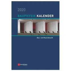 Ernst & Sohn, Kalender, Bauphysik-Kalender 2020