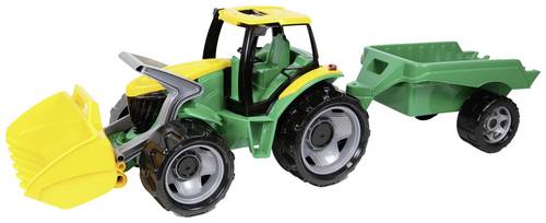 LENA GIGA TRUCKS Traktor+Frontl.+Anhänger, SK