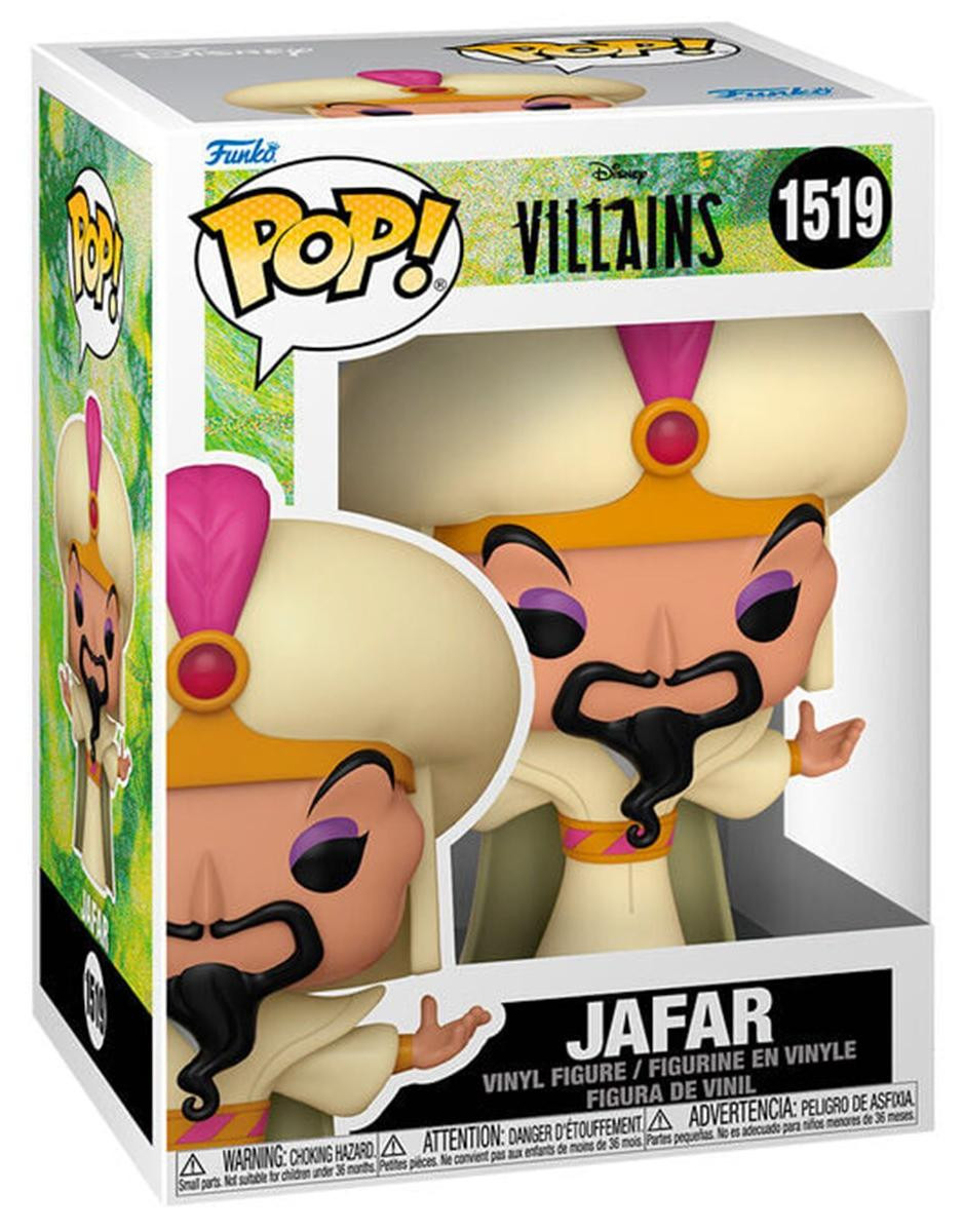 Funko POP! Vinyl Figuur Disney Schurken Jafar, 9 cm