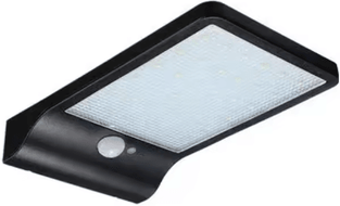 Inspire Picks PIR Solar Motion Sensor Wall Light Waterproof Outdoor Solar Security Lamp black Without Pole