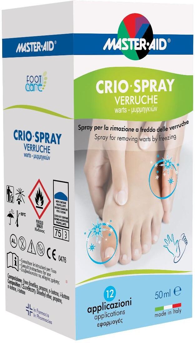MASTER AID Master-aid Foot Care Crio Spray Verruche 50 Ml