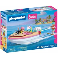 Playmobil 72122 x Barbie Abenteuerboot