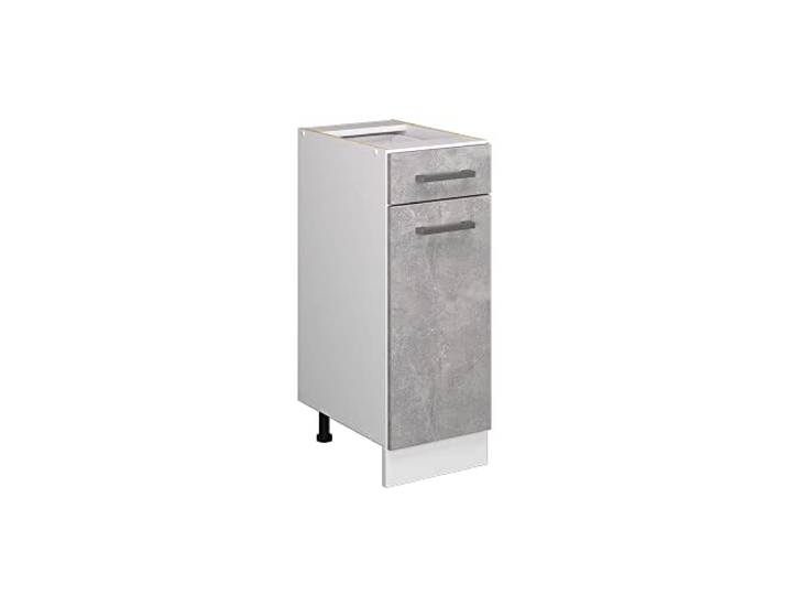 Vicco Küchenunterschrank R-Line, Beton, 30 cm