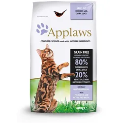Applaws Huhn & Ente Katzentrockenfutter 400 Gramm