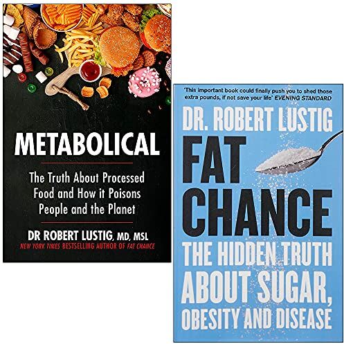 Yellow Kite Metabolical & Fat Chance By Dr Robert Lustig 2 Books Collection Set