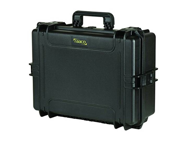 raaco 738026 Transportkoffer Flightcase 5 in schwarz