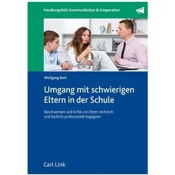 Umgang mit schwierigen Eltern in der Schule, Fachbücher von Wolfgang Bott