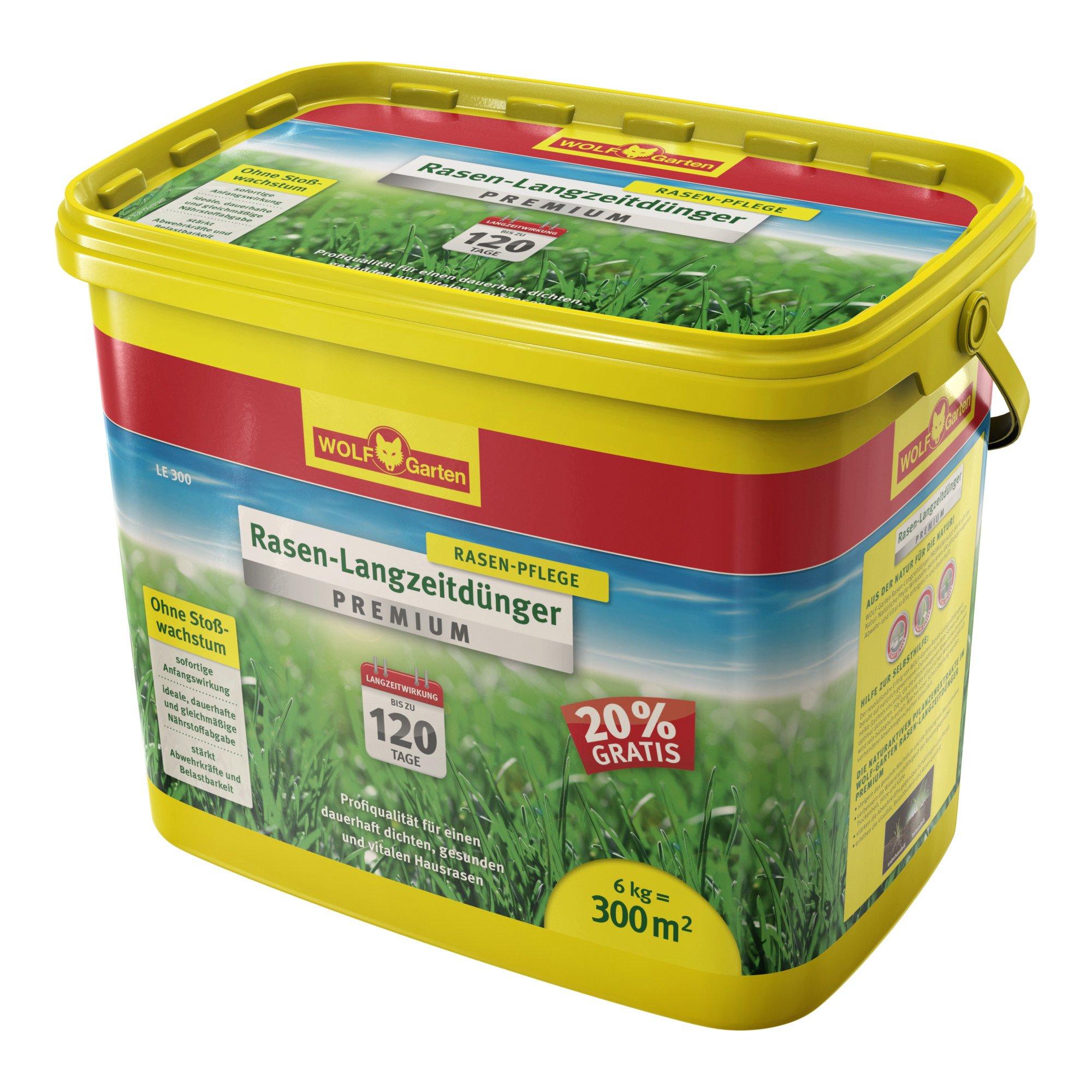 WOLF-Garten Garten Rasen-Langzeitdünger »Premium« - LE 300 (3830135)