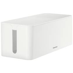 hama 00221011 Kabelbox Maxi, für Steckdosenleiste, 40,6 x 15,6 x 13,5 cm, Weiß