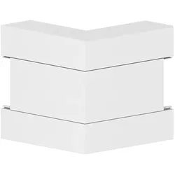 GGK 11772 Außeneck BR 60x170mm/80-9010, PVC, Gehrungsformteil, alpinweiß BR 60x170/80-AE BR60x17080AE