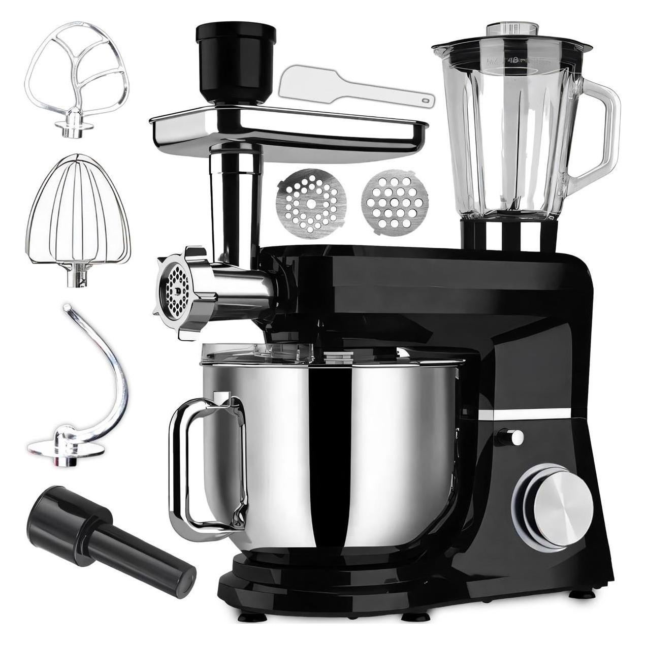 Retoo Robot kuchenny planetarny z maszynką do mięsa 5w1 6 l 3200 W (6 l) (64694011)