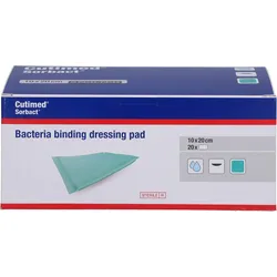 Cutimed Sorbact Saugkompressen 10x20 cm 20 ST