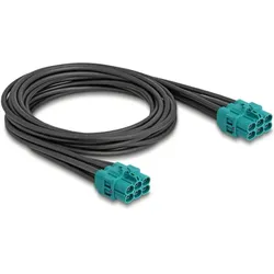 Delock Kabel HDMTD Z six Buchse zu HDMTD Z six Buchse 1 m (1 m), Videokabel, Blau, Schwarz