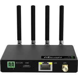 Milesight iot 5g dongle uf31 5g gps, Router, Schwarz