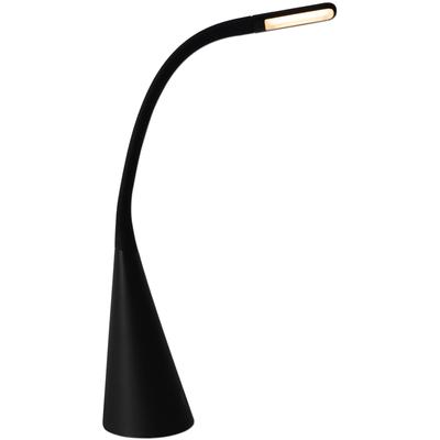 NÄVE LED Tischleuchte "Alf", schwarz, Ø 11cm H: 65cm, 1 Stk., Leuchten, 3-Stufen dimmbar, Touch, USB Stecker, bewegende, LED Tischleuchte