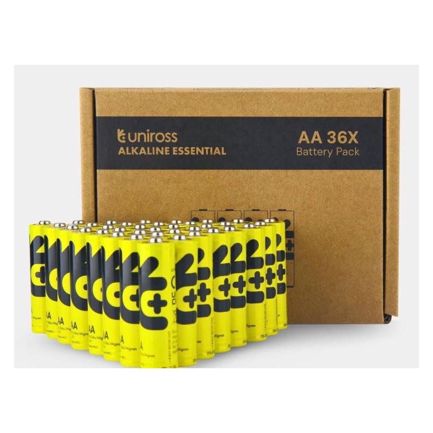 Uniross Bateria Essential Alkaline LR06 E-Com BOX36szt (36 Stk., AA) (72473160)