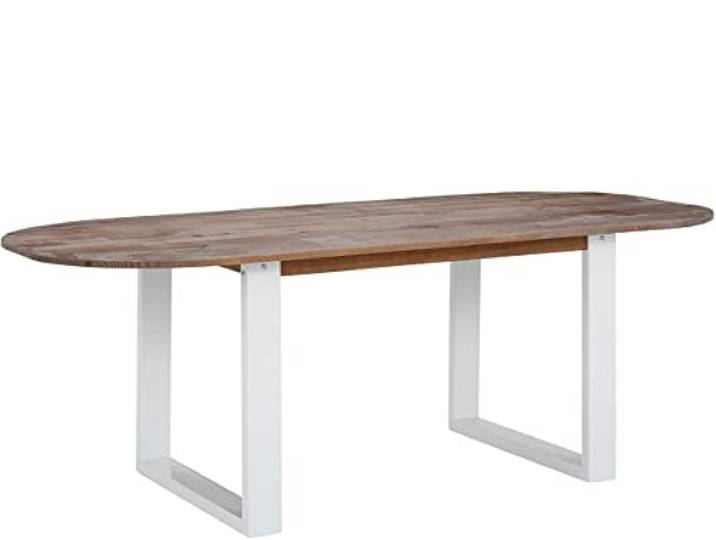 Lagos Esstisch 180 cm 8 Plätze aus Kiefer Braun