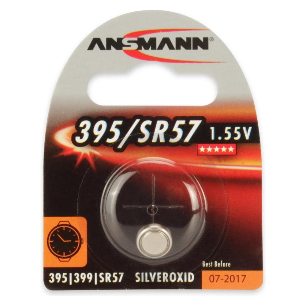 Ansmann Knopfzelle SR57 / SR924 / 395 / 399 (1 Stk., 37 mAh) (1516-0017)