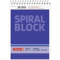 Baier & Schneider, Heft + Block, Spiralnotizblock (A6, Liniert)