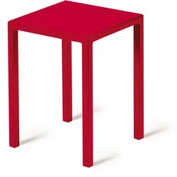 Hocker Quatris32x32x45 cm rot