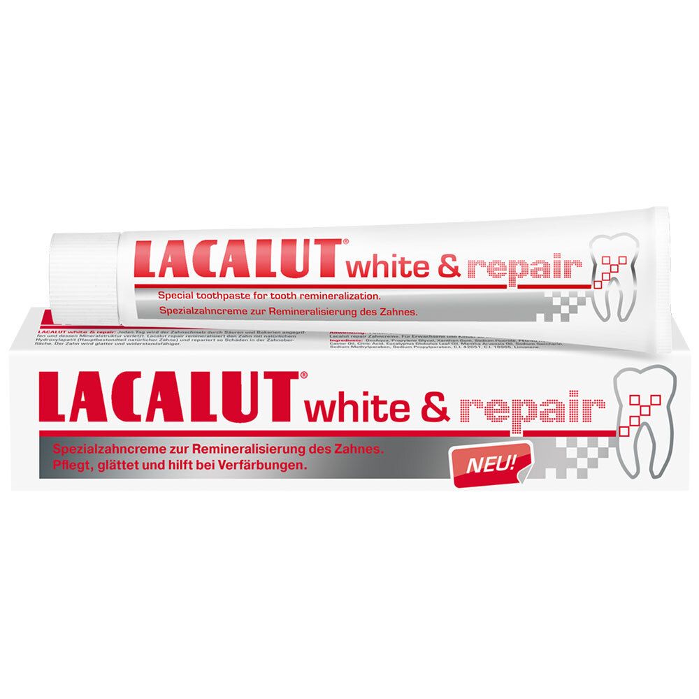 Lacalut white & repair Zahncreme 75 ml