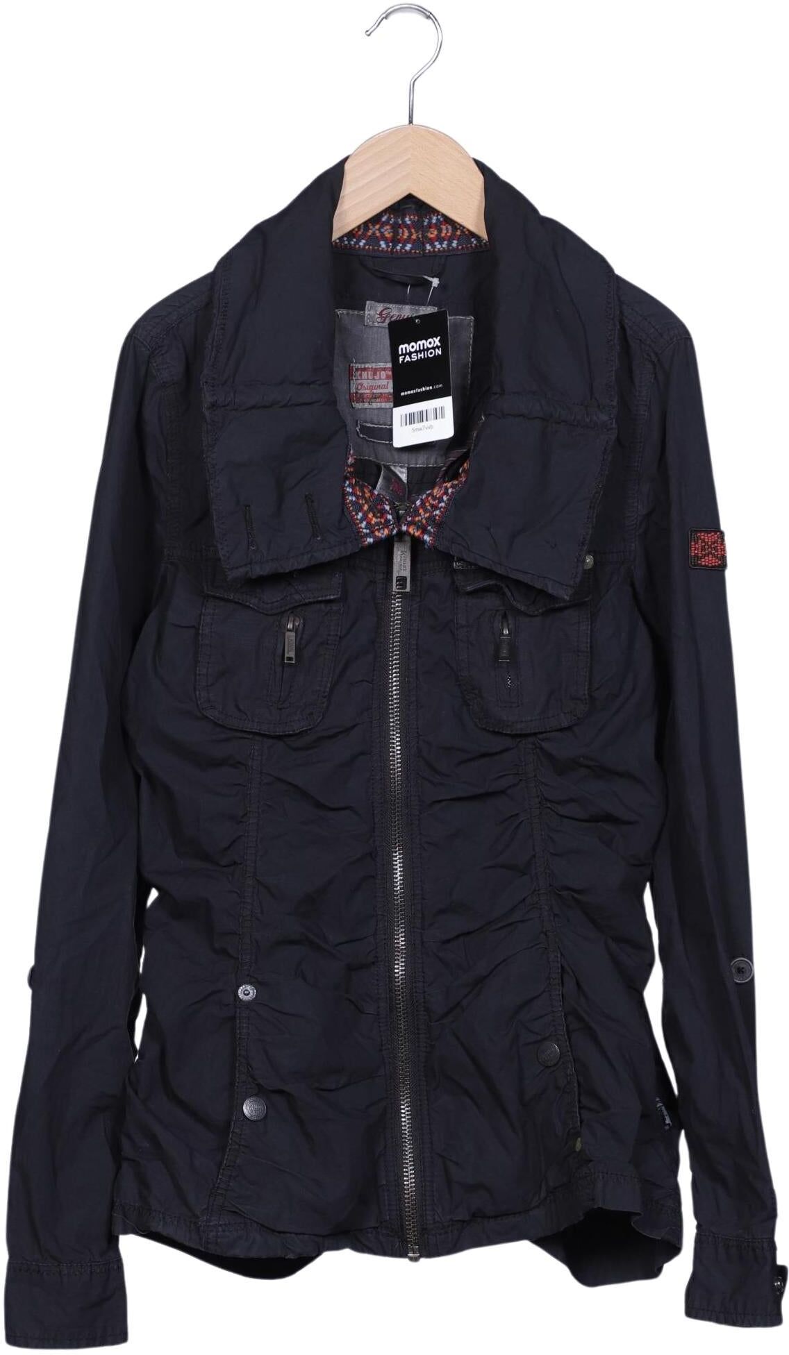 Khujo Damen Jacke, Marineblau, Gr. M, Baumwolle - Second Hand