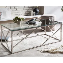 SalesFever »Orion« Couchtisch silber