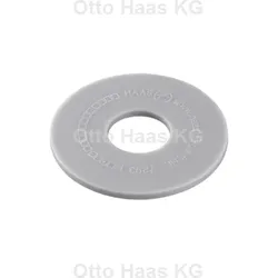 HAAS Silikon-Heberglocke Dichtung Spülventil 7293 innen 20,5 mm/außen 58 mm für Jomo, grau